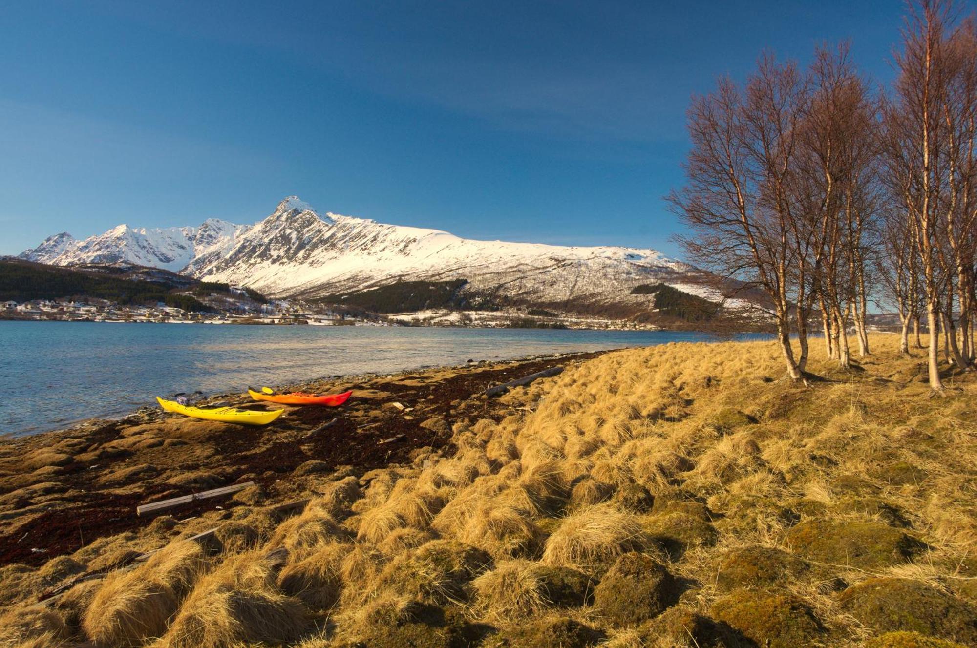 Solhov, Castle Of The Lyngen Alps Hotel Lyngseidet Buitenkant foto